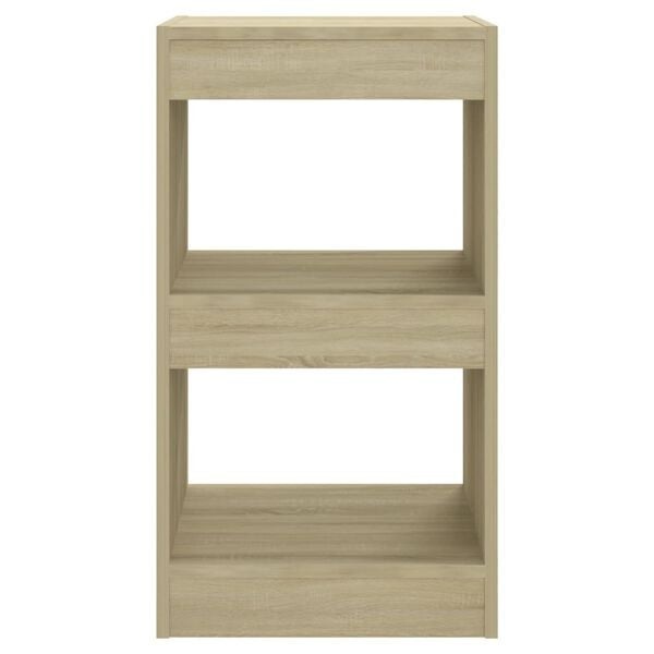Vidaxl Bücherregal & Raumteiler, Sonoma-Eiche, 40x30x72 cm - 32% Rabatt