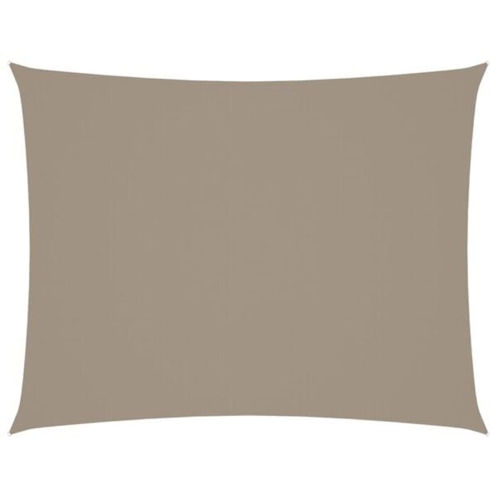 Vidaxl Großes Sonnensegel 6x8 m Rechteckig, Taupe - 34% Rabatt