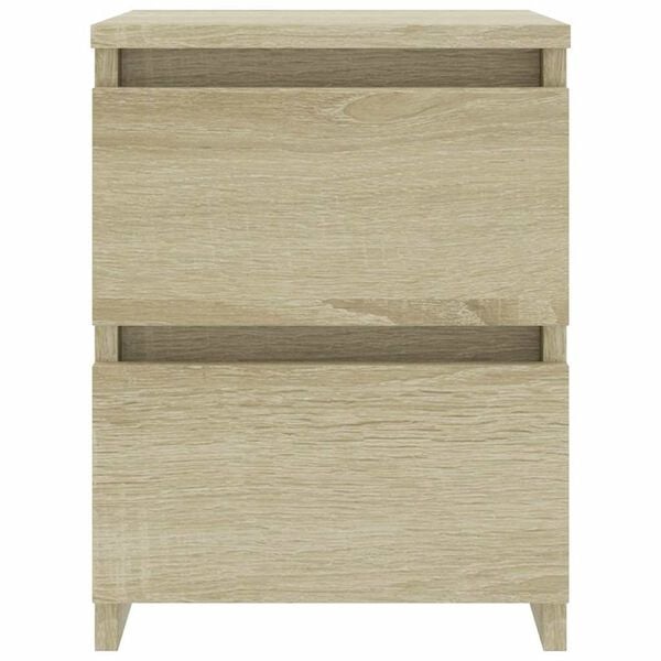Vidaxl Nachtschrank Sonoma-Eiche 30x30x40 cm mit 2 Schubladen - 33% Rabatt