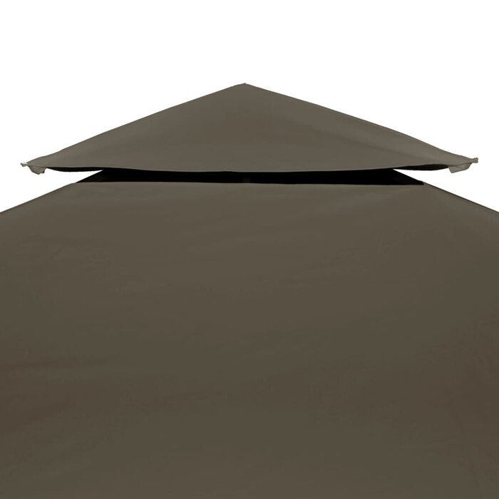 Vidaxl Pavillondach 3x3m Taupe 310 g/m² 2-lagig - 33% Rabatt