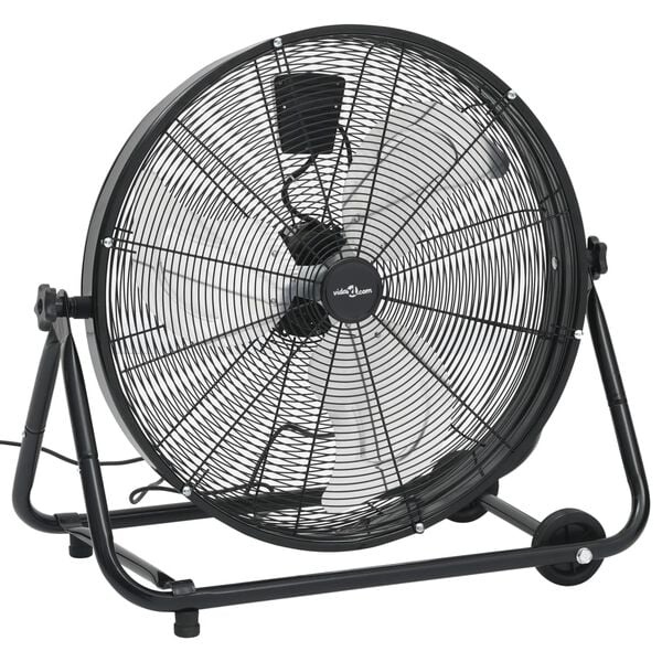 Vidaxl Trommelventilator 60 cm Industrielüfter - 35% Rabatt - Schwarz