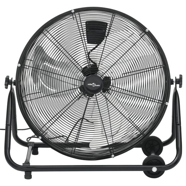 Vidaxl Trommelventilator 60 cm Industrielüfter - 35% Rabatt - Schwarz