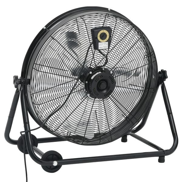 Vidaxl Trommelventilator 60 cm Industrielüfter - 35% Rabatt - Schwarz