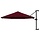 Wandsonnenschirm 300 cm Bordeauxrot - 34% Rabatt