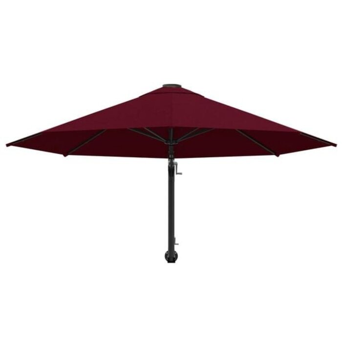 Vidaxl Wandsonnenschirm 300 cm Bordeauxrot - 34% Rabatt