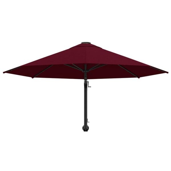 Vidaxl Wandsonnenschirm 300 cm Bordeauxrot - 34% Rabatt