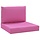 Palettenkissen-Set 2-teilig, Rosa, 60x60 cm - 31% Rabatt