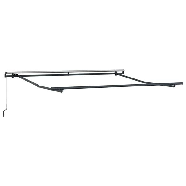 Vidaxl Manuelle Markise Anthrazit 3,5 x 2,5 m - 35% Rabatt