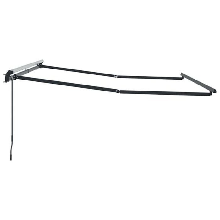Vidaxl Manuelle Markise Anthrazit 3,5 x 2,5 m - 35% Rabatt