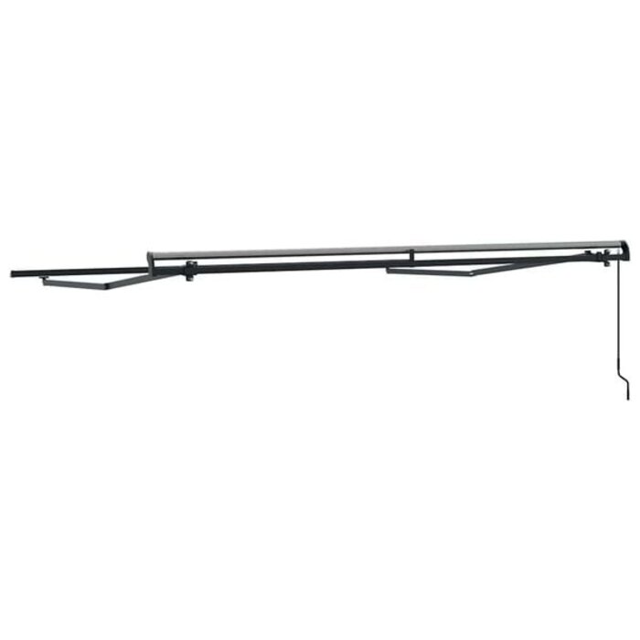 Vidaxl Manuelle Markise Anthrazit 3,5 x 2,5 m - 35% Rabatt