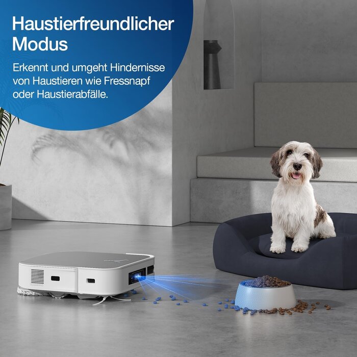 Saug- und Wischroboter in Weiß - 35% Rabatt