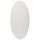 Ovaler Teppich in Creme 80x150cm - Polyester - 32% Rabatt