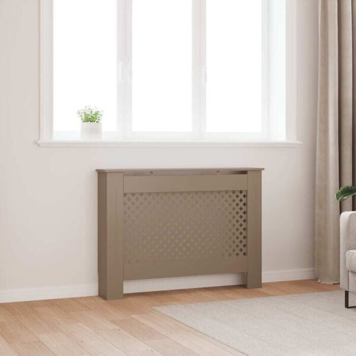 Vidaxl Heizkörperverkleidung 112x19x81,5 cm MDF - 55% Rabatt