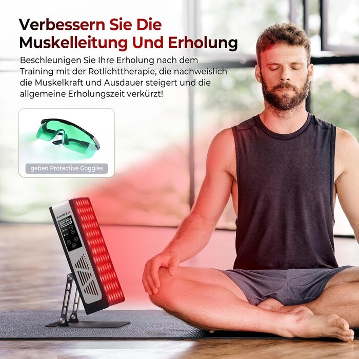 Rotlichttherapie-Paneel 78 LEDs 660nm/850nm - 35% Rabatt