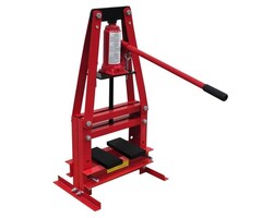 Vidaxl Hydraulische Werkstattpresse 6 Tonnen - Rot - 47% Rabatt