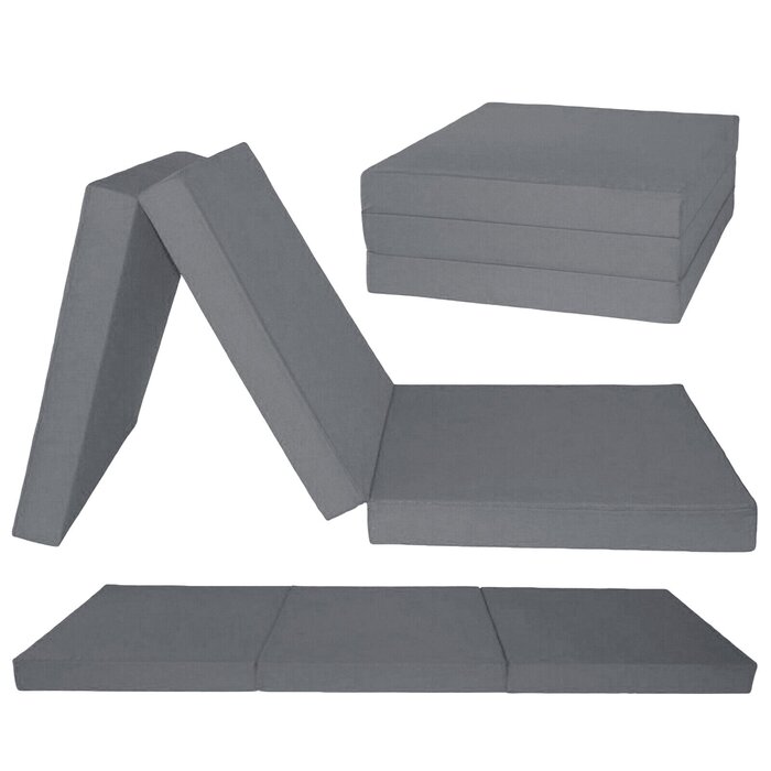 Viking Choice Faltbare Gästematratze 195x70x15cm Grau - 30% Rabatt