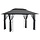Gartenpavillon 400x300x270 cm Stahl Anthrazit - 32% Rabatt