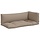 3-teiliges Palettenkissen-Set in Taupe - 34% Rabatt
