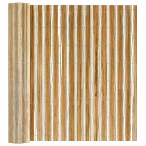 Vidaxl Bambuszaun Natur 400 x 180 cm - Sichtschutzmatte mit 35% Rabatt