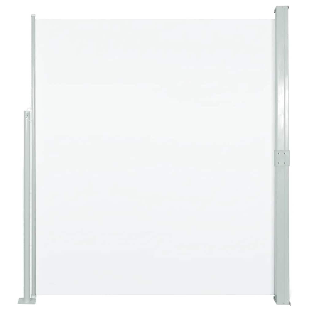 Seitenmarkise 160x300 cm Creme - Ausziehbare Sichtschutzwand - 33% Rabatt