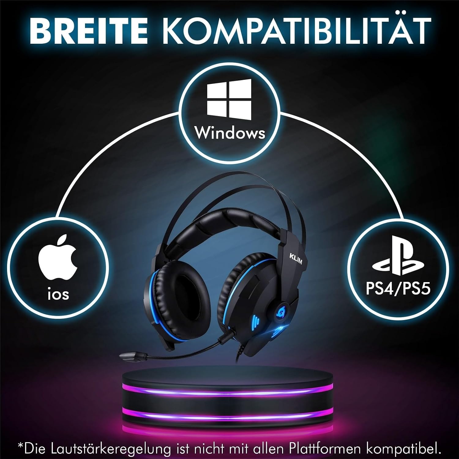 Gaming-Headset 7.1 Surround Sound PC & PS5 - 31% Rabatt