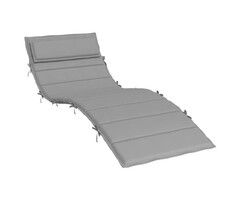 Vidaxl Sonnenliegenauflage 180x60x4 cm Grau - 45% Rabatt