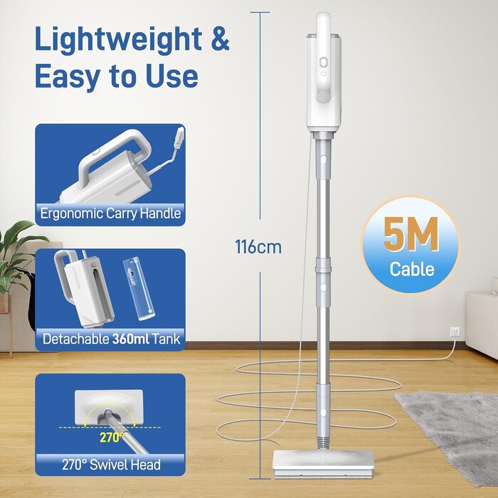 Multifunktions-Dampfreiniger 6-in-1 - 34% Rabatt auf Retourenware