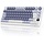 Mechanische 75% Gaming-Tastatur, Lavendel, OLED-Display - 34% Rabatt