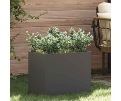 Vidaxl Industrie Pflanzkübel Schwarz 50x32x40 cm - 59% Rabatt