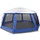 Großes Poolzelt 690x690cm, Azurblau - 35% Rabatt