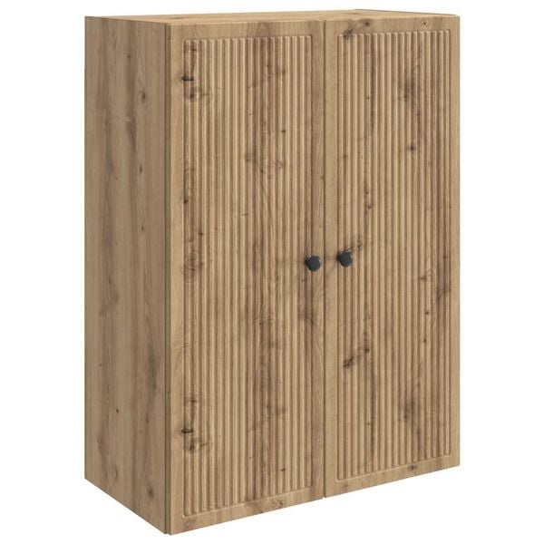 Wandschrank in Artisan-Eiche 66x34,5x90 cm - 34% Rabatt