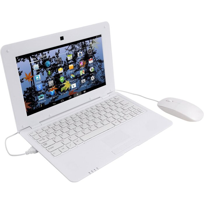 Kompaktes 10,1 Zoll Android Netbook in Weiß - 29% Rabatt
