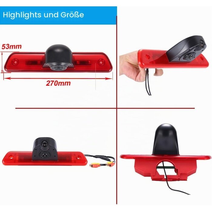 Doppel-Rückfahrkamera für Transporter - 34% Rabatt auf Ausgepacktes Modell