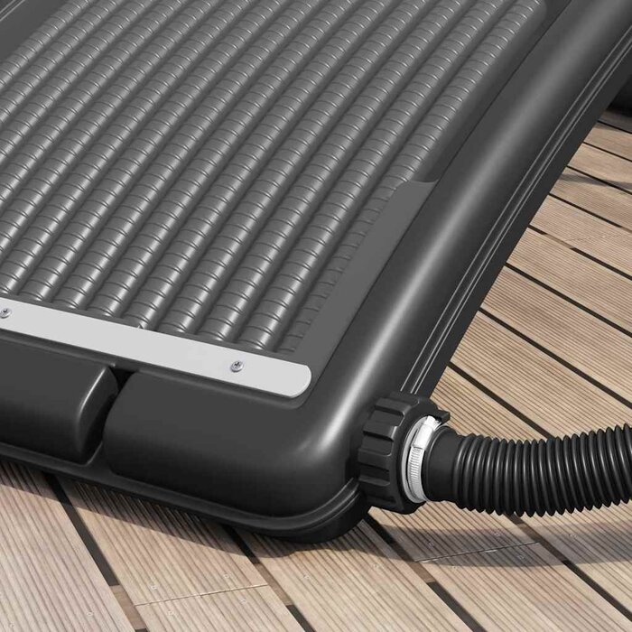 Gebogene Pool-Solarheizung 110 x 65 cm - 35% Rabatt