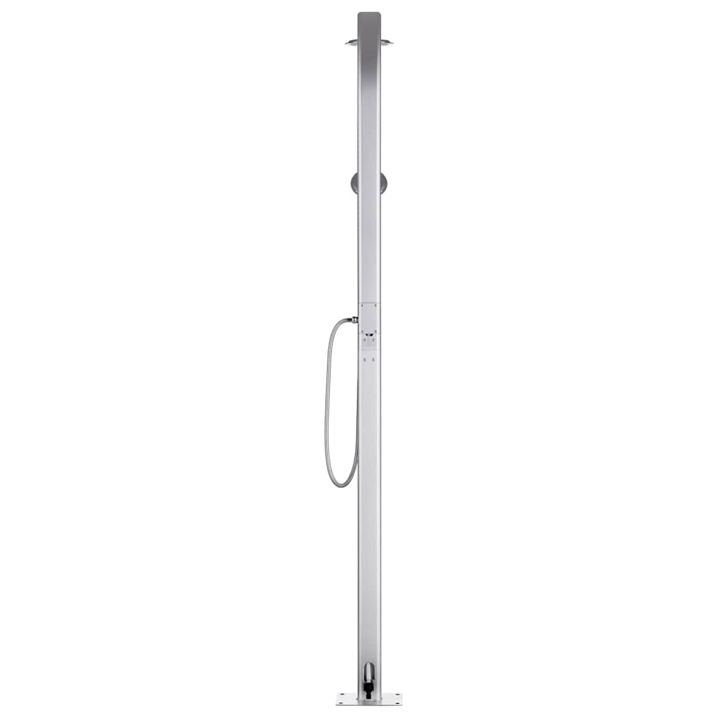 Moderne Aluminium Gartendusche 215 cm - 35% Rabatt