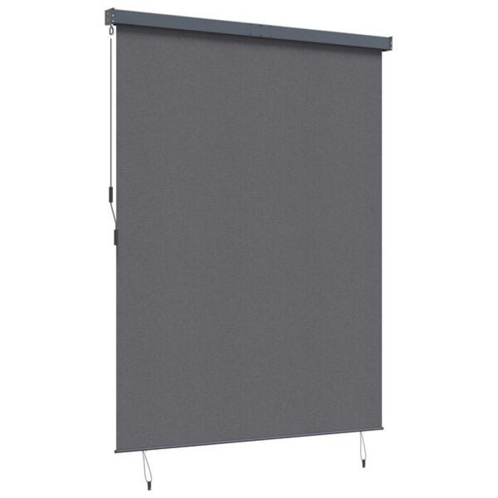 Außenrollo 200 x 250 cm anthrazit mit Kurbel - 35% Rabatt