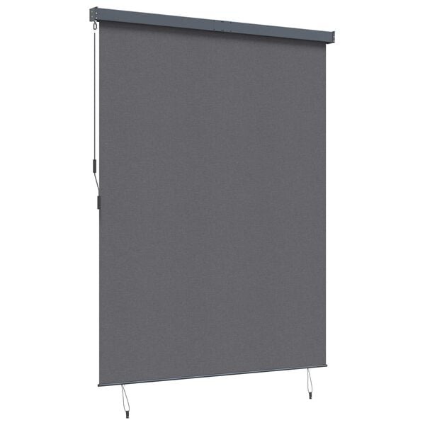 Außenrollo 200 x 250 cm anthrazit mit Kurbel - 35% Rabatt