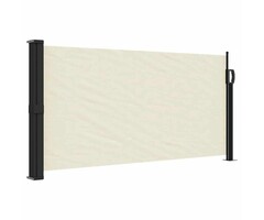 Vidaxl Seitenmarkise 100x500 cm, Cremefarben - 46% Rabatt