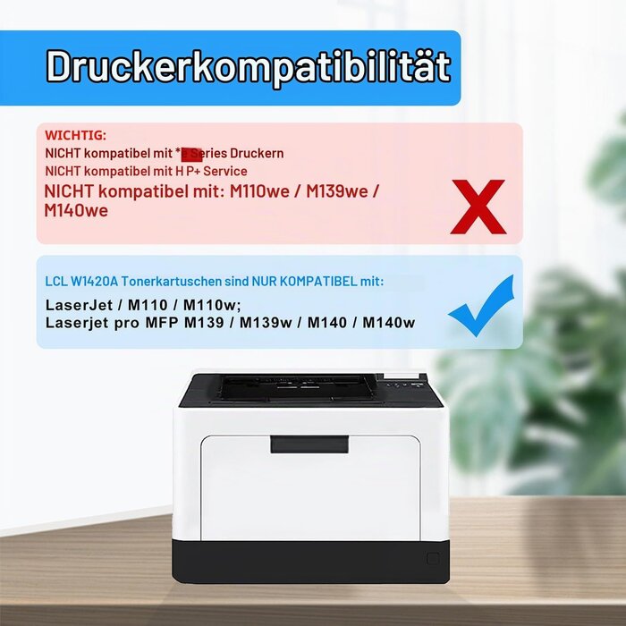 Toner für HP LaserJet M110/M139/M140 Serie - 30% Rabatt - Ausgepackt