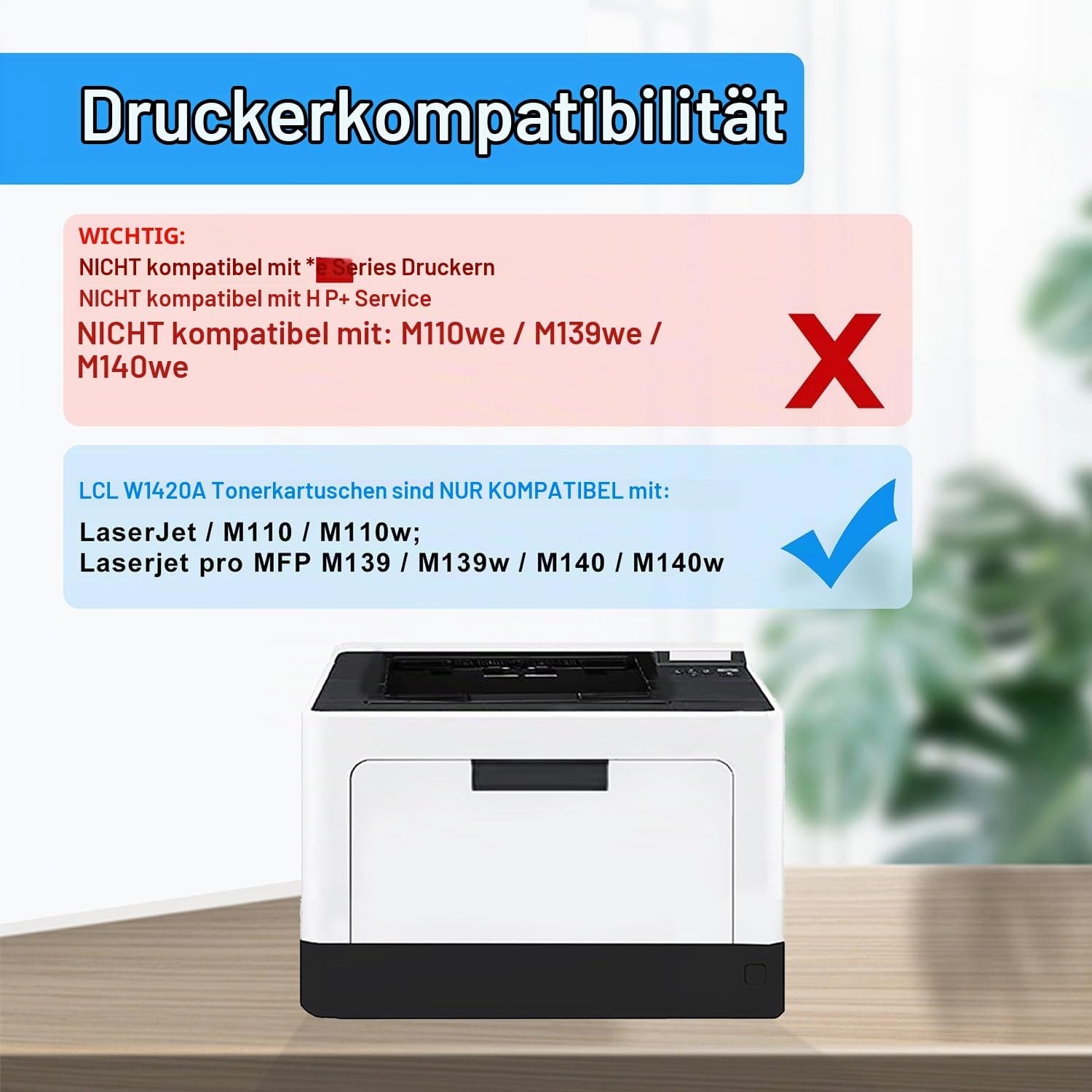 Toner für HP LaserJet M110/M139/M140 Serie - 30% Rabatt - Ausgepackt