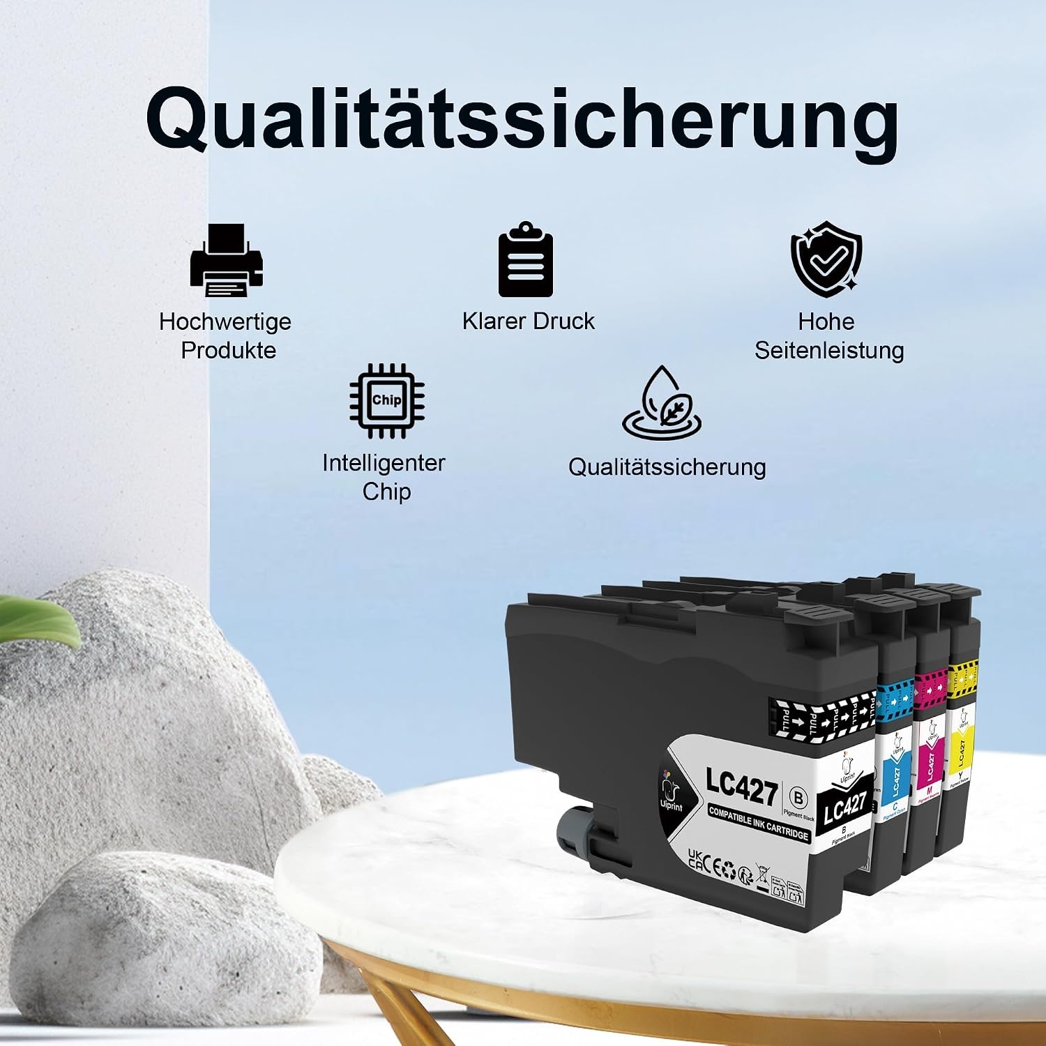 Tintenpatronen Set für Brother LC427 - 33% Rabatt - 4er Pack