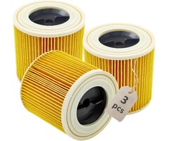 3er-Set Patronenfilter für Nass-/Trockensauger - 40% Rabatt