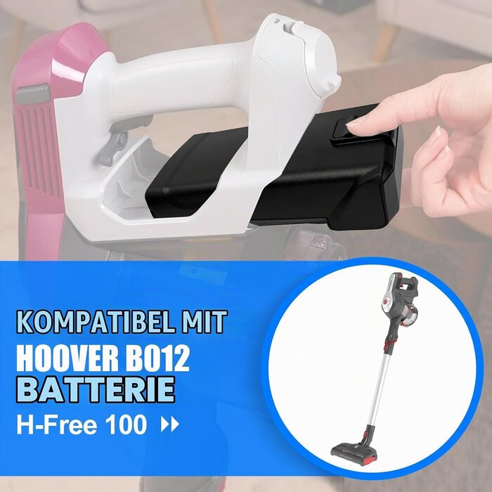 Ersatzakku für Staubsauger - 21,6V 3,0Ah - 33% Rabatt
