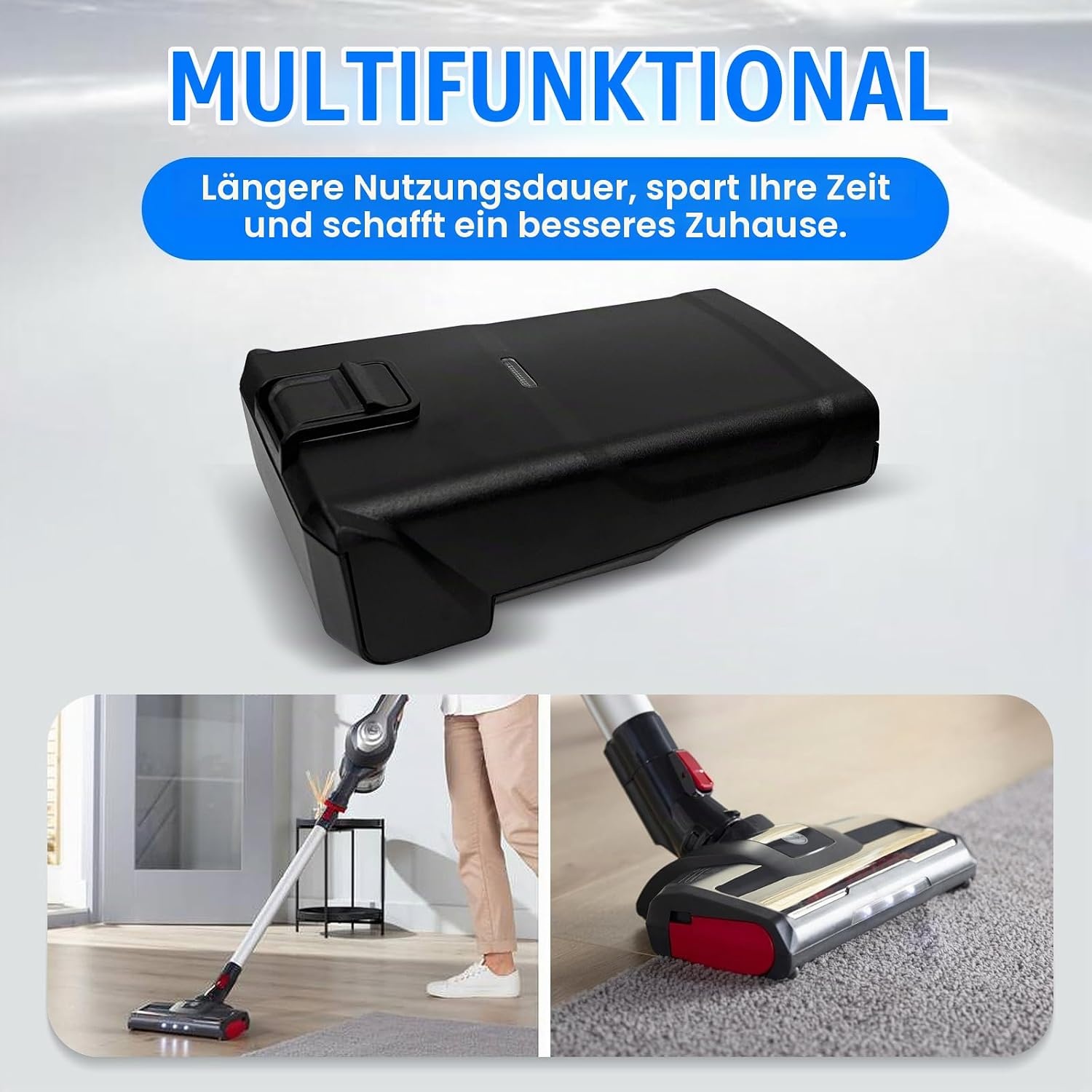 Ersatzakku für Staubsauger - 21,6V 3,0Ah - 33% Rabatt