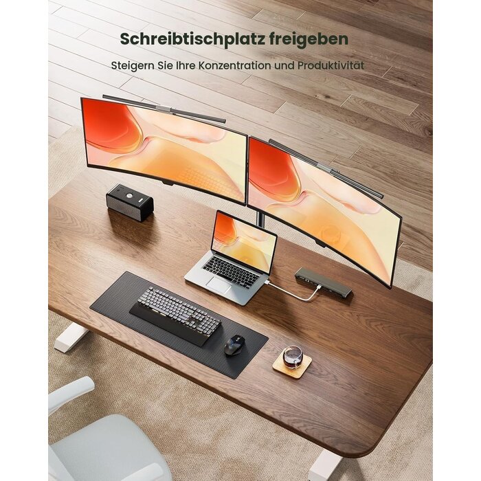 Monitorhalterung für 2 Bildschirme 13-32 Zoll - 32% Rabatt
