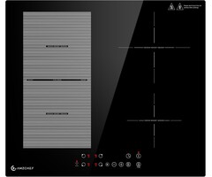 Induktionskochfeld 60 cm, 4 Zonen, 7400 W - 49% Rabatt
