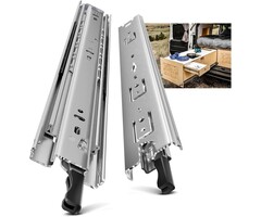 Schwerlast-Schubladenauszug 750 mm, 50 kg - 45% Rabatt