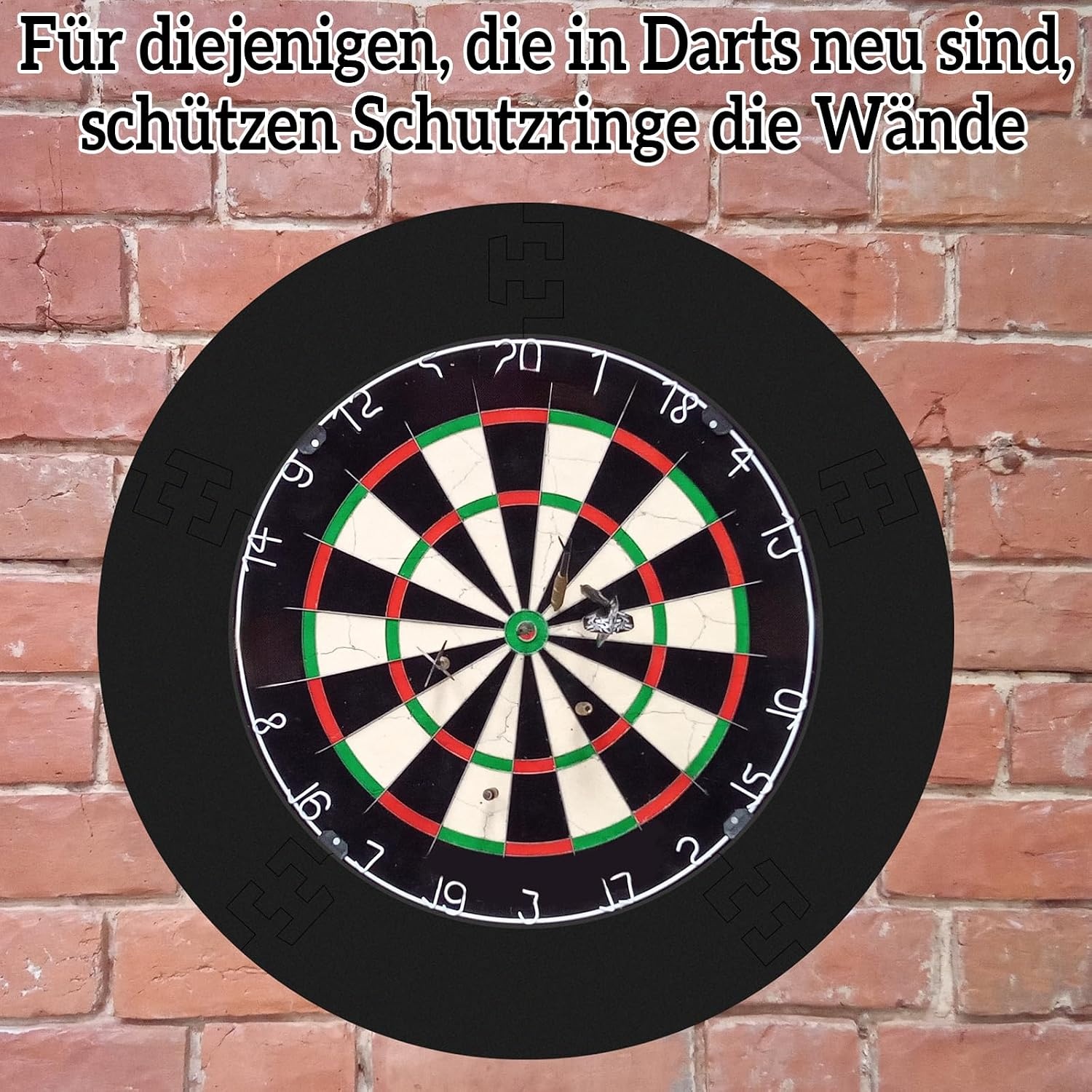 Dartboard-Surround Wandschutz für 45 cm Scheiben, 5-tlg., 31% Rabatt