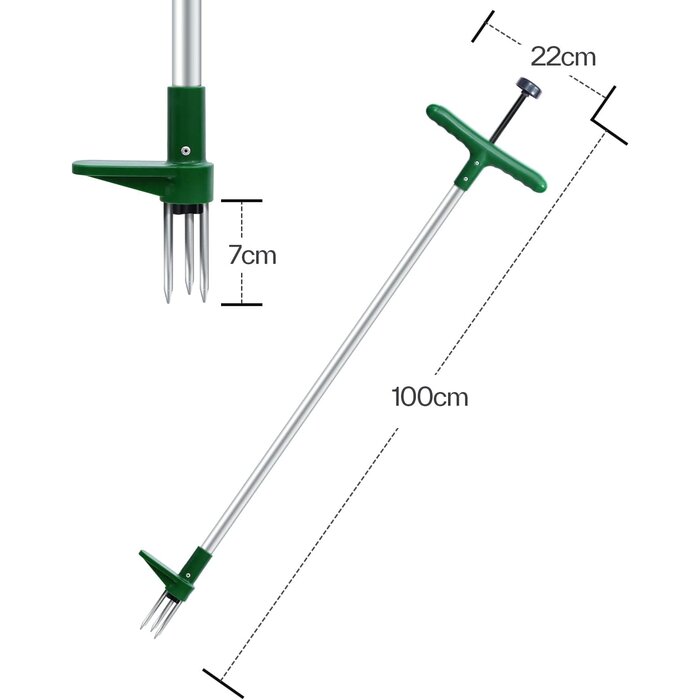 Ergonomischer Unkrautstecher - 1m Stiel - 34% Rabatt auf das Einzelstück