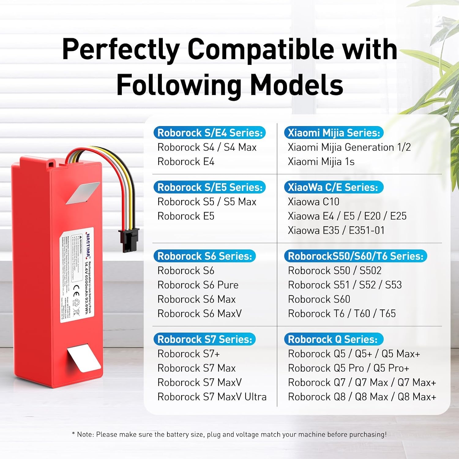 Leistungsstarker Saugroboter Akku 14,4V 6700mAh - 31% Rabatt